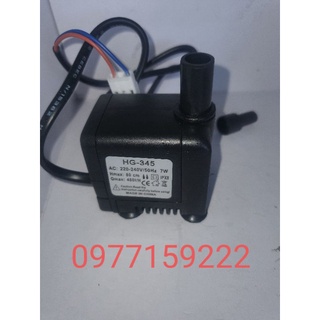 Bơm chìm mini quạt điều hòa hơi nước 18w, 16w, 13w, 9w, 8w, 7w, 5w