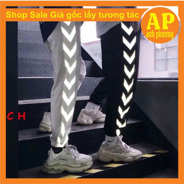 Quần mũi tên phản quang🍅thấm hút mồ hôi thoáng mát🍅phản quang tốt🍅dễ phối đồ nổi bật trong ánh sáng🍅