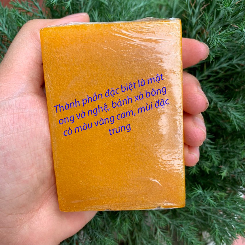 Xà Bông Tắm Nghệ Mật Ong Dưỡng Da - 100% Thành Phần Tự Nhiên | BigBuy360 - bigbuy360.vn