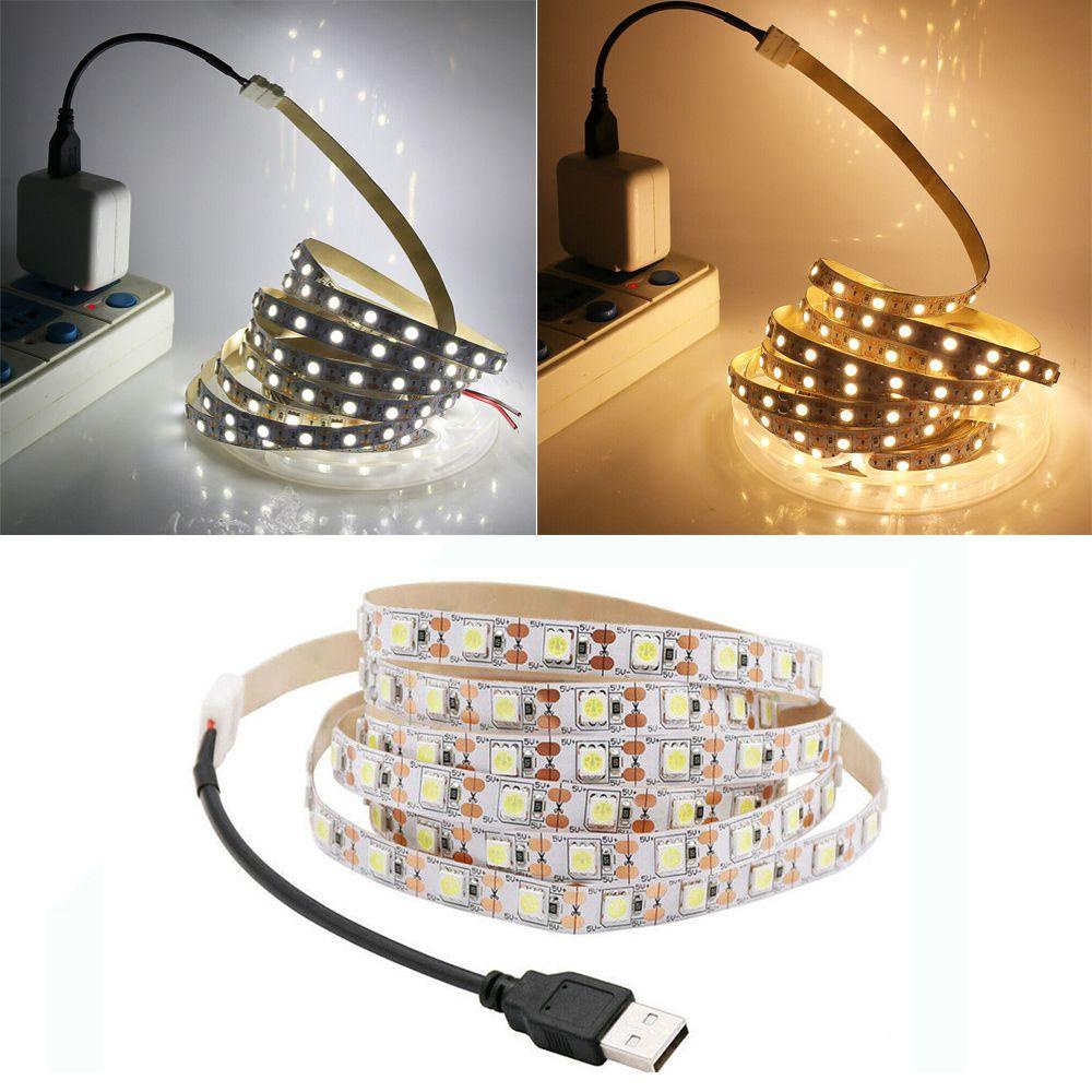 BORAG Dây Đèn LED 60 Bóng 0.5-2M 5050 Trang Trí Nội Thất