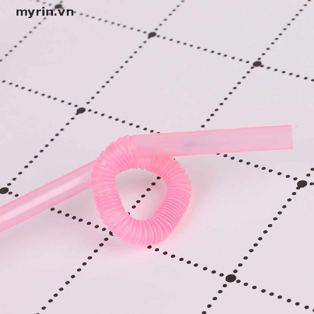 Ống Hút Hai Đầu Hình Trái Tim Độc Đáo Linh Hoạt