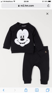 Bộ nỉ Mickey