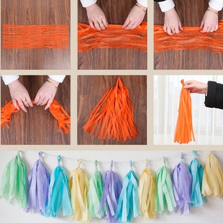 Set 5 dây tua rua trang trí tiệc