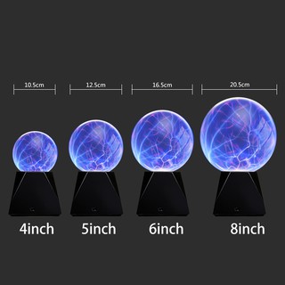 Quả Cầu Ma Thuật Plasma 4 / 5 / 6 / 8 "