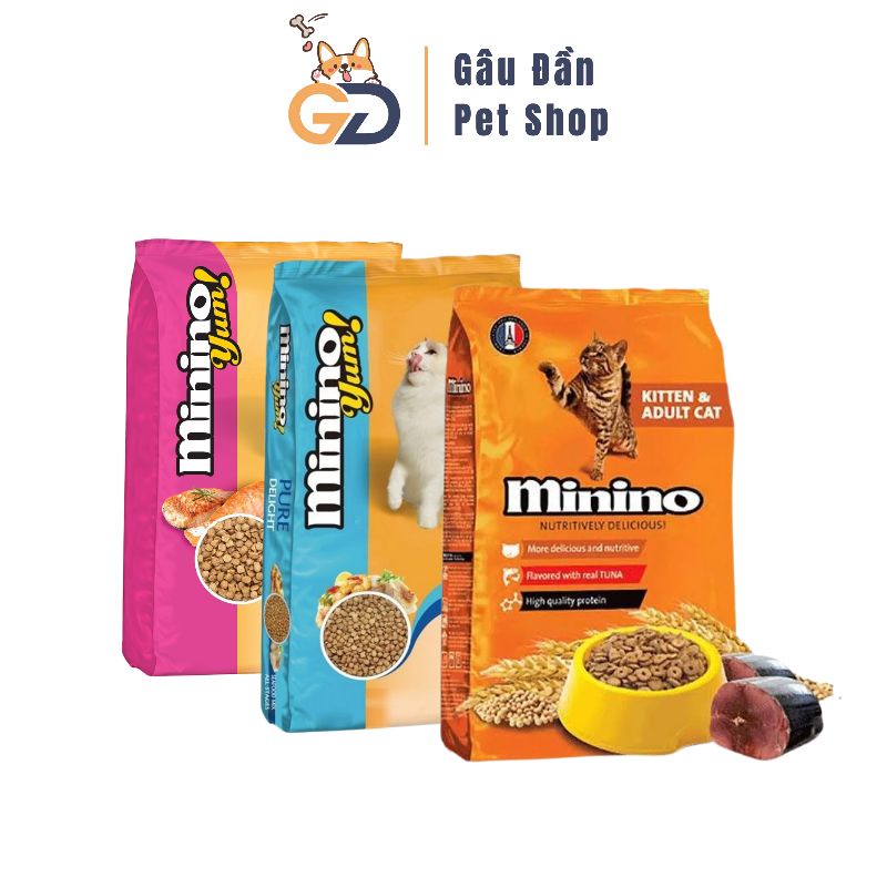 Thức Ăn Cho Mèo,Minino Cho Mèo - Thức Ăn Hạt Minino Cho Mèo