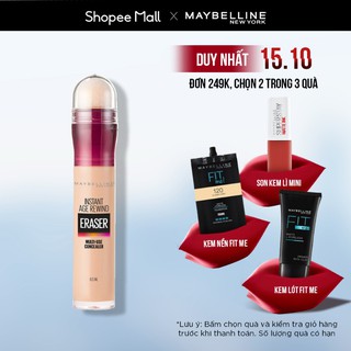 Bút Cushion Kem Che Khuyết Điểm Đa Năng Instant Age Rewind Eraser Multi-use Concealer Maybelline New York 6ml
