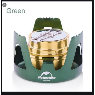Bếp cồn dã ngoại, du lịch, đi phượt mini naturehike nh18l001-t