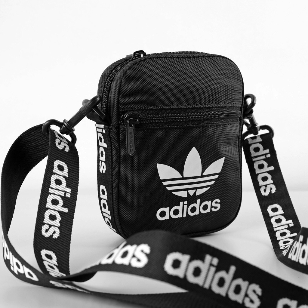 Túi đeo chéo thể thao ADIDAS Festival Mini Black chất vải chống thấm nước [tad00034]