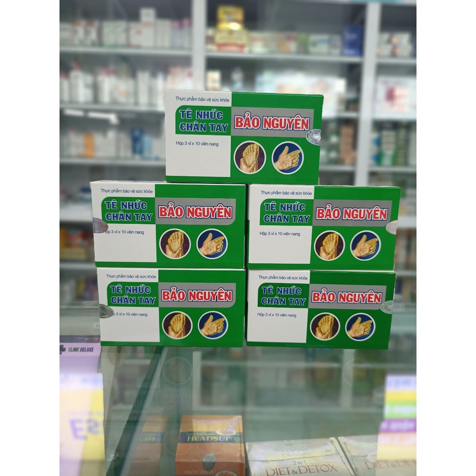 Tê Nhức Chân Tay Bảo Nguyên HỘP 30 VIÊN