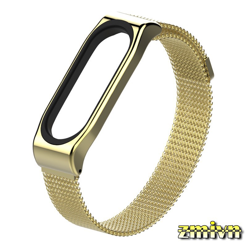 Xiaomi Miband 5 _ Dây đeo milanese loop kim loại thép không gỉ Xiaomi Miband 5 - Mijobs