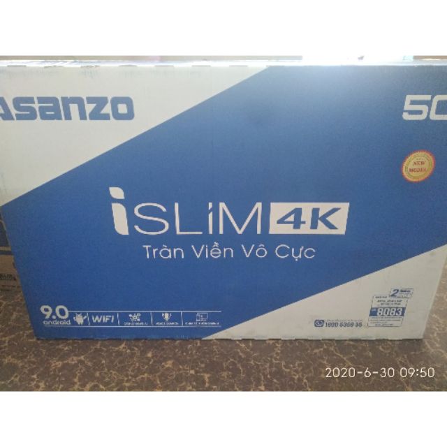 Ti vi smart  Asanzo 50 inch 4K_50SL700