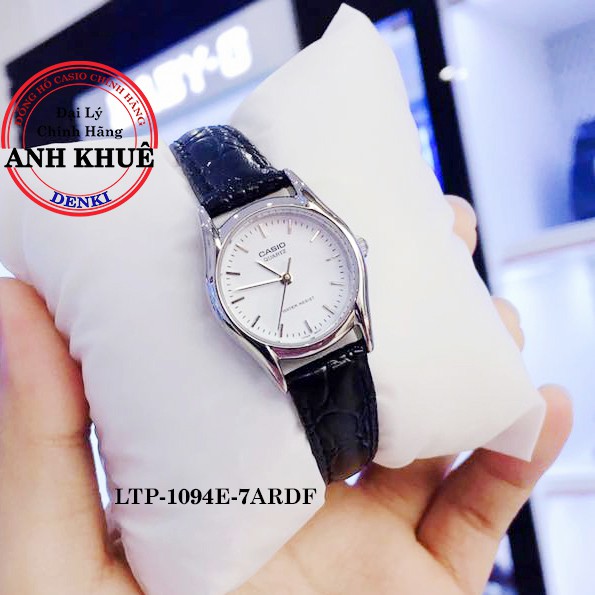 [CHÍNH HÃNG] Đồng hồ nữ dây da Casio Standard Anh Khuê LTP-1094 Series cao cấp