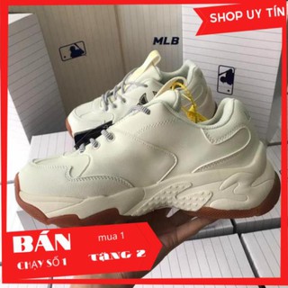 9(FREESHIP + ẢNH THẬT 1.1) Giày 𝐌𝐋𝐁 Hàn Quốc NY đen đế nâu