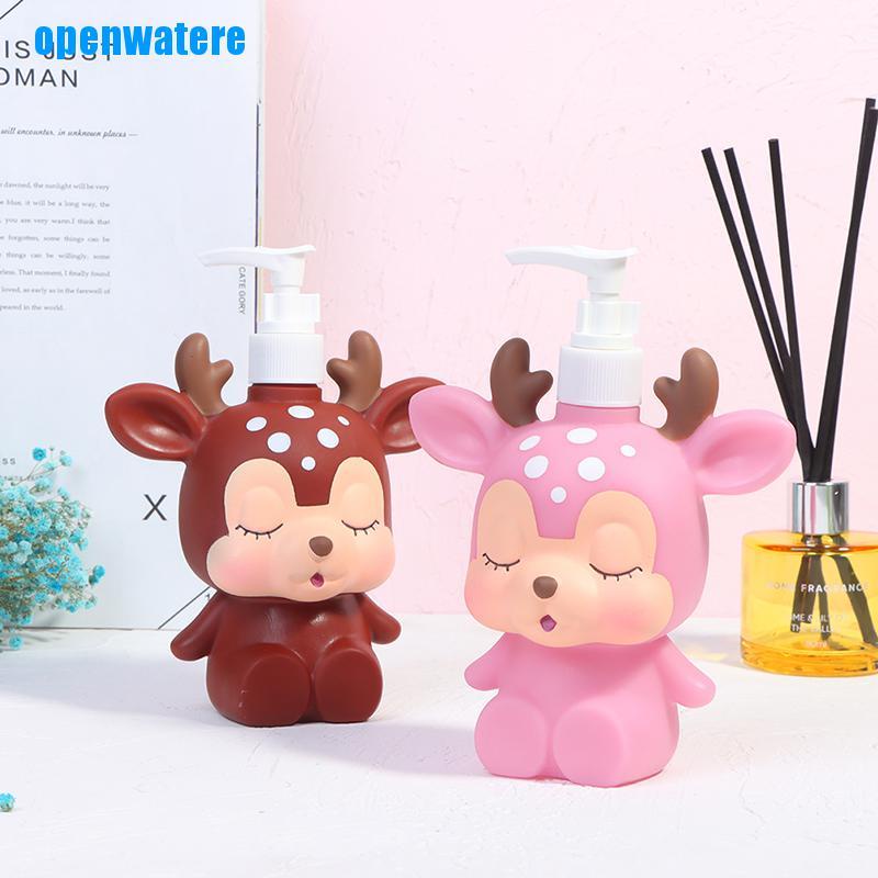 Chai Đựng Dầu Gội Sữa Tắm / Sữa Tắm / Sữa Tắm Hình Hoạt Hình Nhỏ Gọn