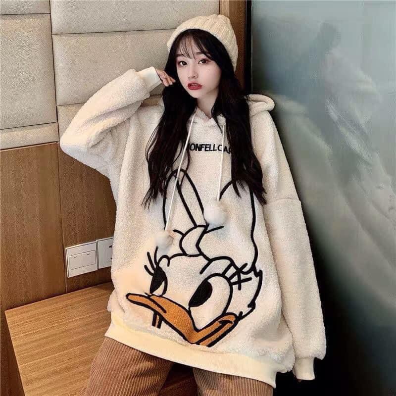 Áo Nỉ Lông Vịt cute-Áo Hoodie Lông-Áo Nỉ Hoodie-Áo Lông Có Mũ-Áo Nỉ Mũ-Áo Hoodie Có Mũ_Áo Vịt Ấm- Áo Nỉ Lông  | BigBuy360 - bigbuy360.vn