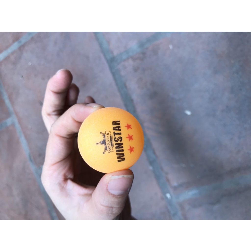 Combo 70 quả bóng bàn tập luyện Winstar (2 màu trắng và vàng) hàng chính hãng