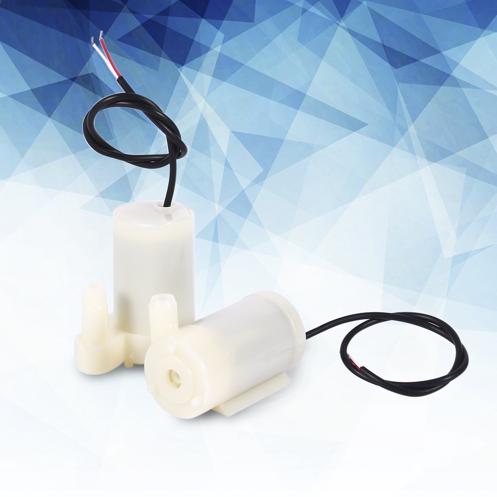 Máy bơm nước động cơ chìm mini DC 3-4.5V 100L / H tiếng ồn thấp cho bể cá