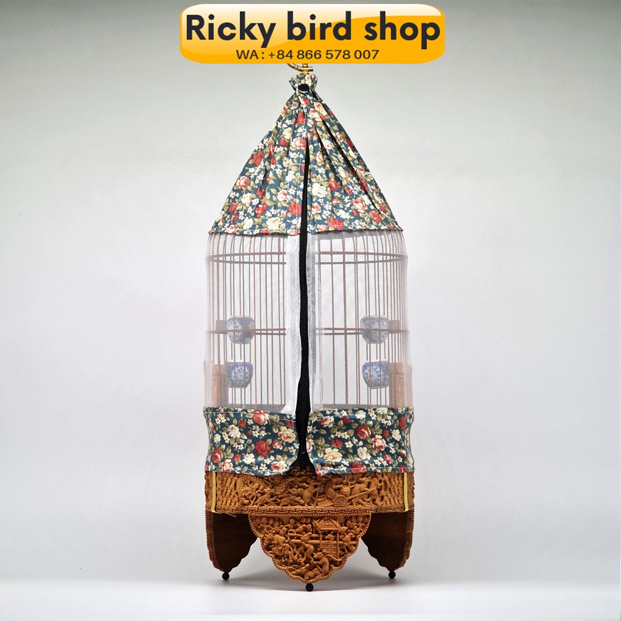 6 Pieces cover cloth for Puteh cage (Ricky bird shop)