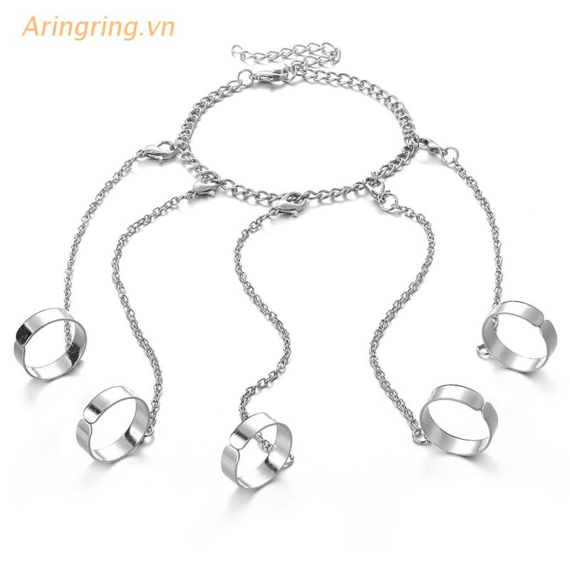 Vòng Tay Dây Xích Kim Loại Màu Sắc Cá Tính Cho Nam Giới