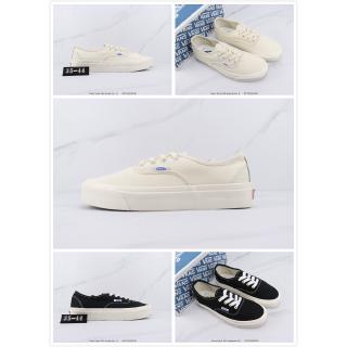 2020 Giày Vans Vault OG Authentic LX Canvas Đen Trắng Đơn giản Giày thể thao Mới Unisex Giày bạn gái 35-44