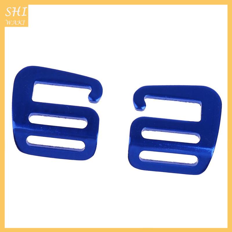 Bộ 2 Móc Khóa Chữ G Bằng Kim Loại Tháo Gỡ Nhanh Cho Ba Lô / Túi Xách