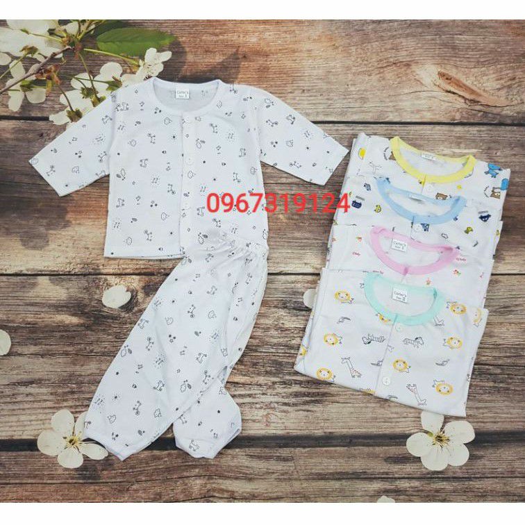 Bộ sơ sinh cotton cho bé mềm_mịn_mát