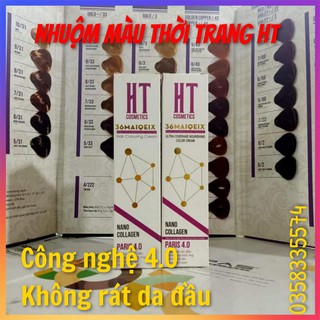 [Nhuộm giá sỉ] NHUỘM MÀU THỜI TRANG HT- CÔNG NGHỆ 4.0 KHÔNG RÁT DA ĐẦU- KHÔNG GÂY KÍCH ỨNG