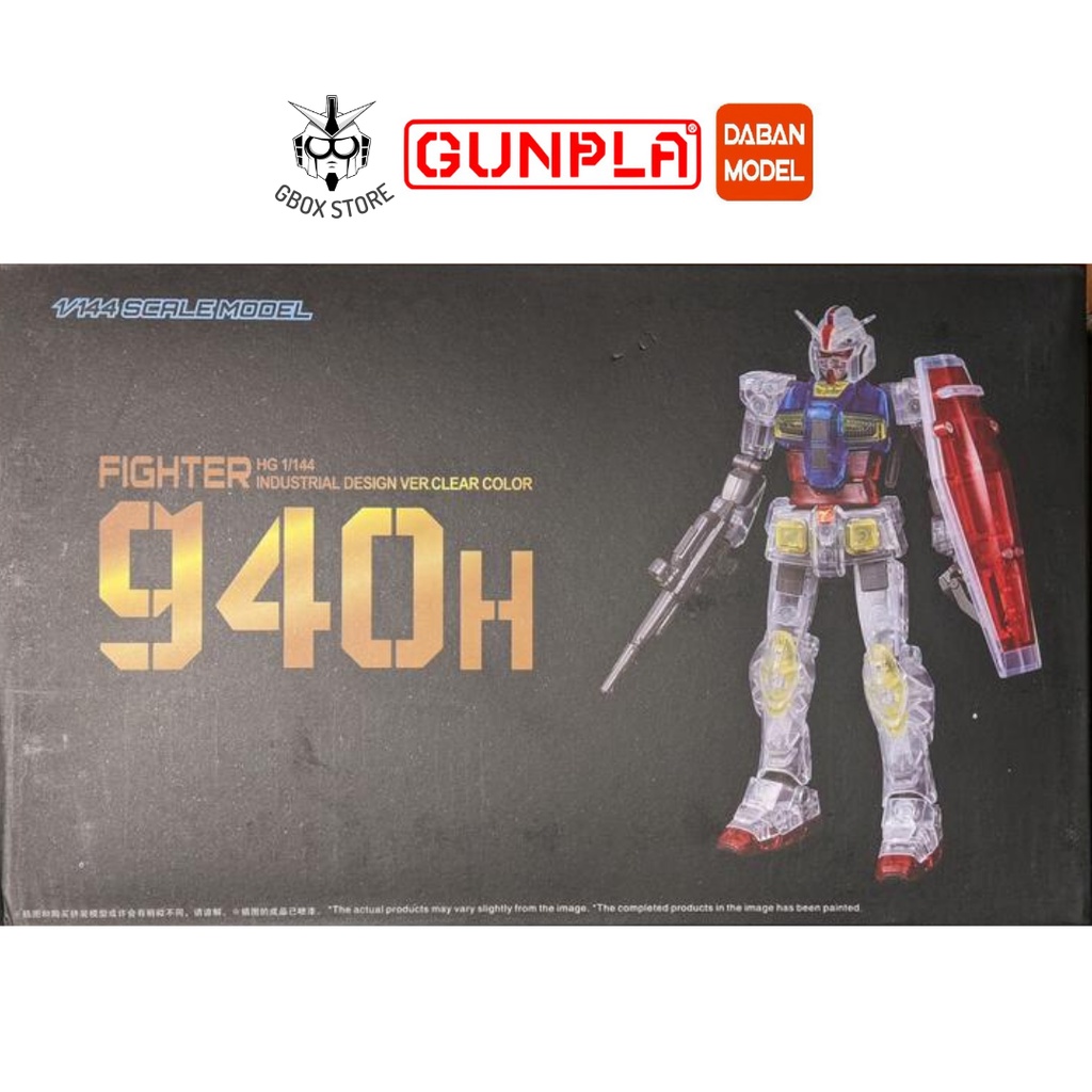 Gundam HG RX-78-2 Gundam G40H Industrial Design Ver Clear Color G40 1/144 Mô hình đồ chơi lắp ráp ro