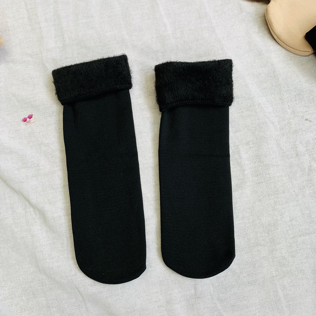TẤT LÓT LÔNG GIỮ NHIỆT CHO NỮ