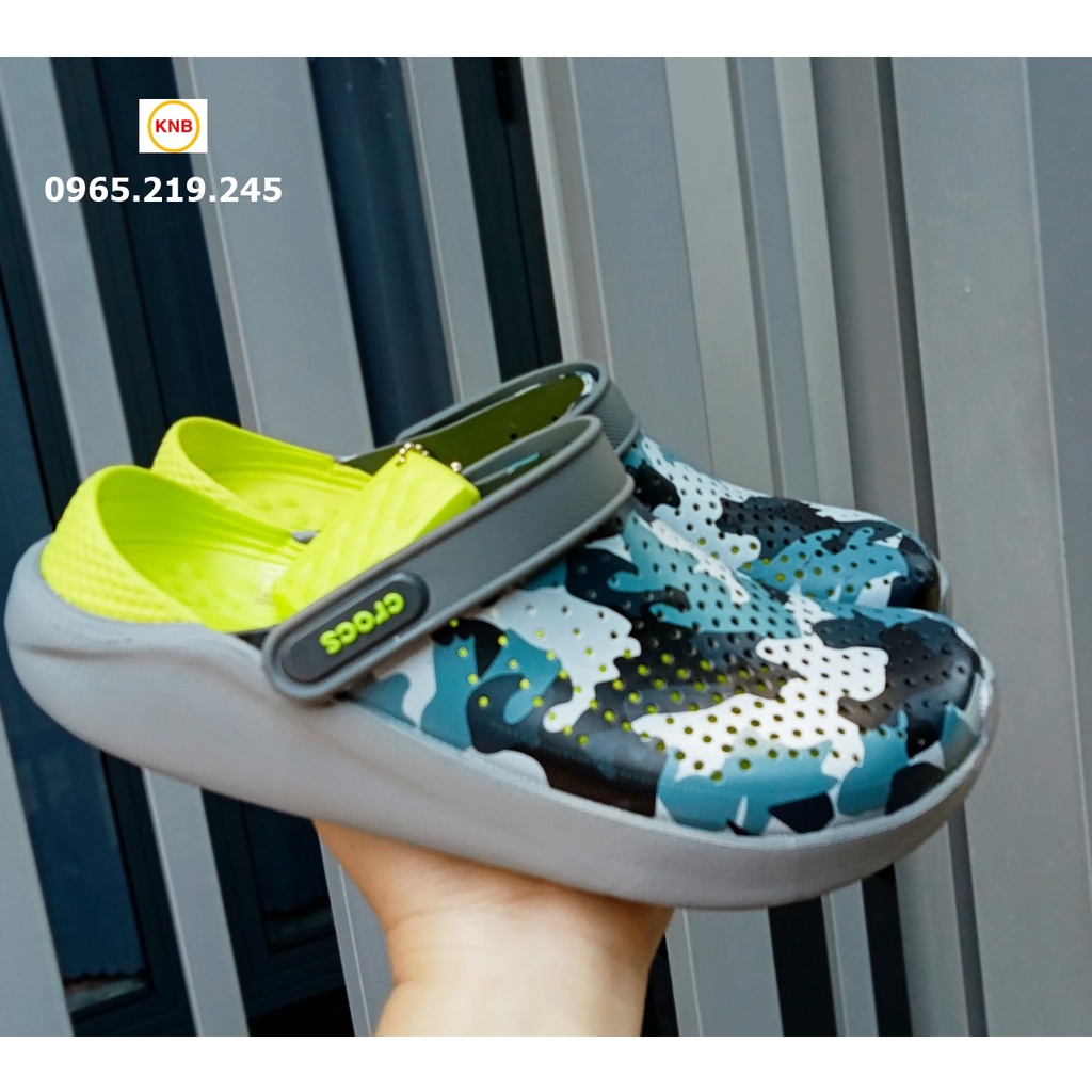 Dép sục cross literide camo nam nữ mẫu mới -FREESHIP + Hàng loại 1- Dép Quai Ngang Nam Nữ bít đầu - nhiều màu