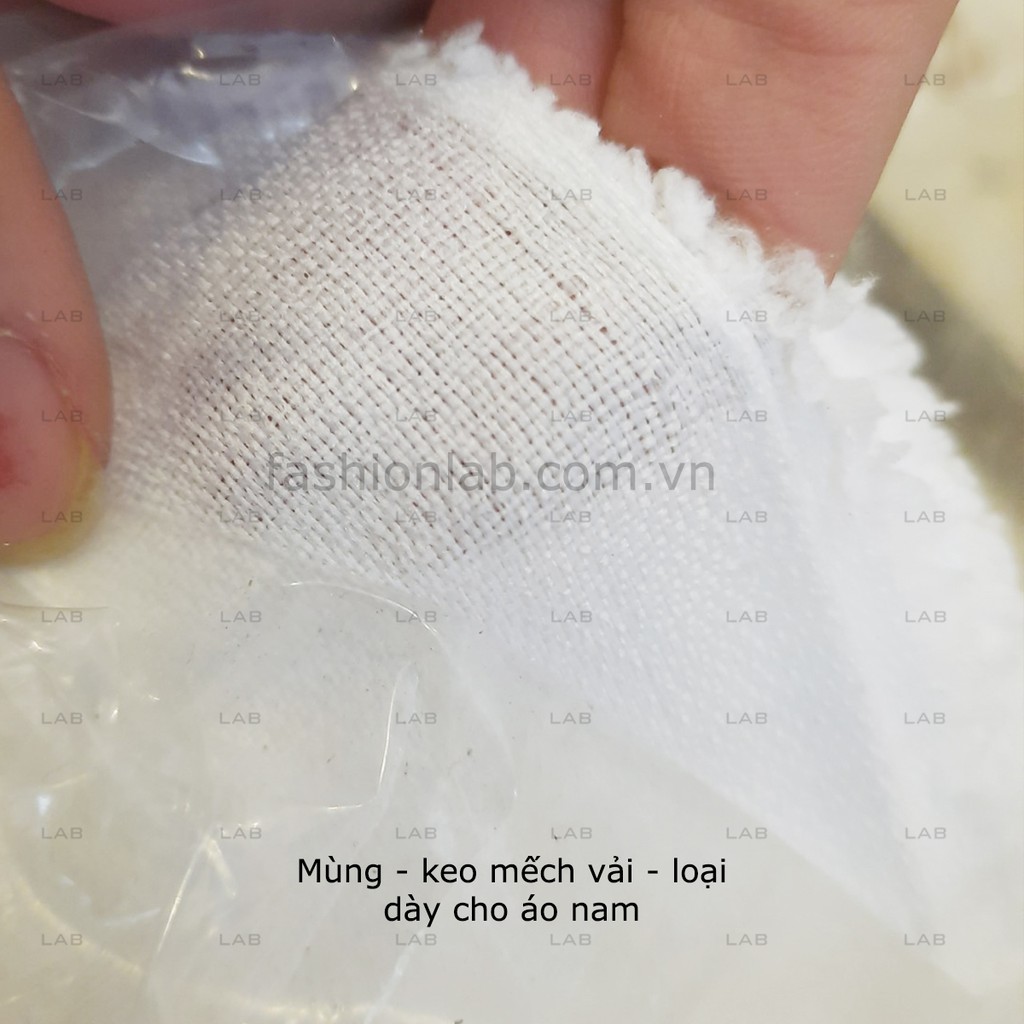 Mùng keo mếch vải dùng ép áo khoác - veston, manteau (m) #0207