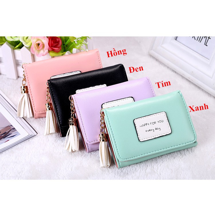 Ví nữ mini Vituni bóp nữ cầm tay mini đựng tiền đừng thẻ siêu tiện dụng VN14 | BigBuy360 - bigbuy360.vn