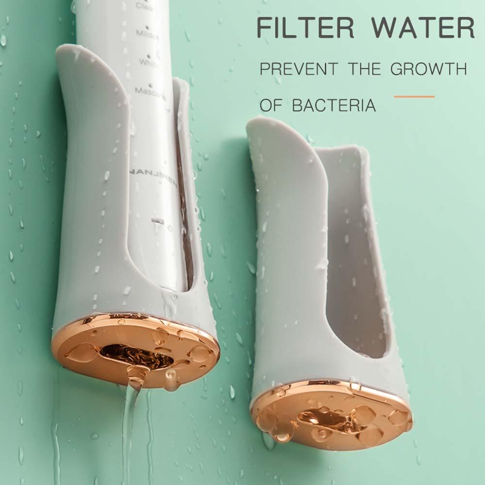 Giá Đỡ Bàn Chải Đánh Răng Điện Tử Dán Tường Tiết Kiệm Không Gian