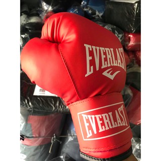 Găng Boxing tập luyện võ thuật tại nhà, găng boxing loại cơ bản nhồi bông  êm mềm an toàn cho tay
