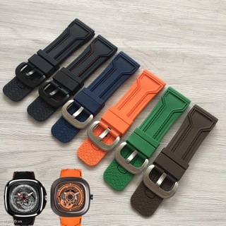Silicone dây đeo silicon 28mm cho đồng hồ sevenfriday s3 / 1 p3 / 07