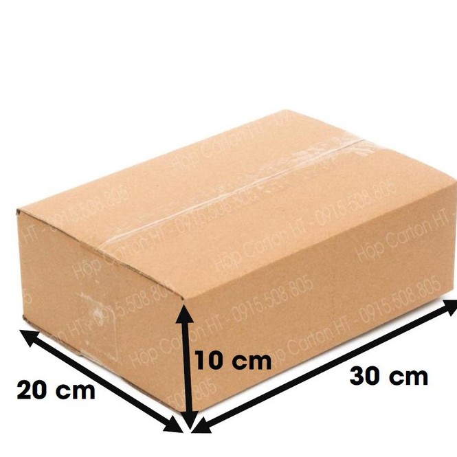 30x20x10 combo 50 thùng hộp carton đóng gói ♥️ FREESHIP ♥️ Giảm 10K Khi Nhập [BAOBITP2]