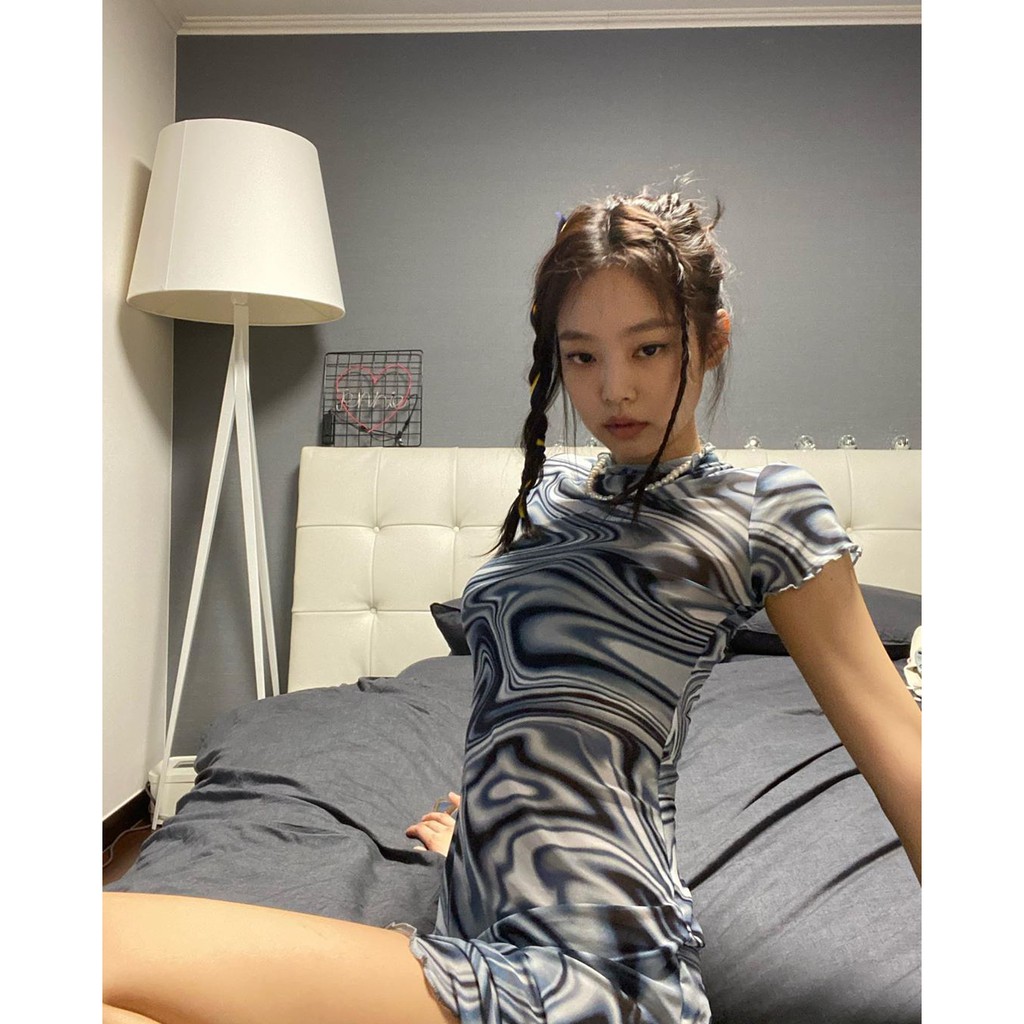 Đầm ôm vintage sexy jennie blackpink Bodycon dresses | BigBuy360 - bigbuy360.vn