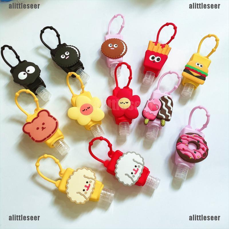 Hộp Đựng Nước Rửa Tay Bằng Silicon Họa Tiết Hoạt Hình Dễ Thương