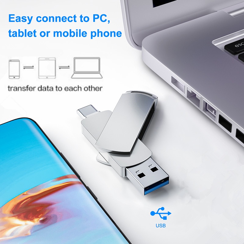 Usb 3.0 512GB Otg Type C Cho ĐiệN ThoạI / MáY TíNh