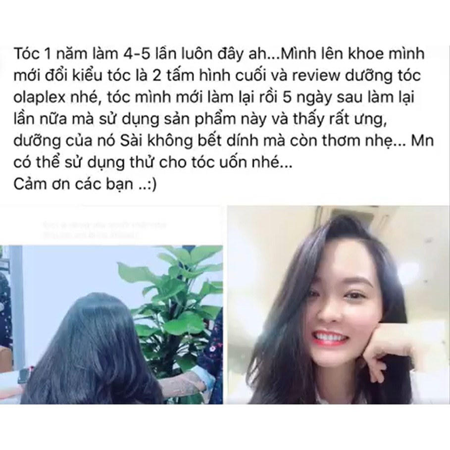 KEM Ủ TÓC PHỤC HỒI TÓC HƯ TỔN OLAPLEX NO.2 ( MẪU THỬ) | BigBuy360 - bigbuy360.vn