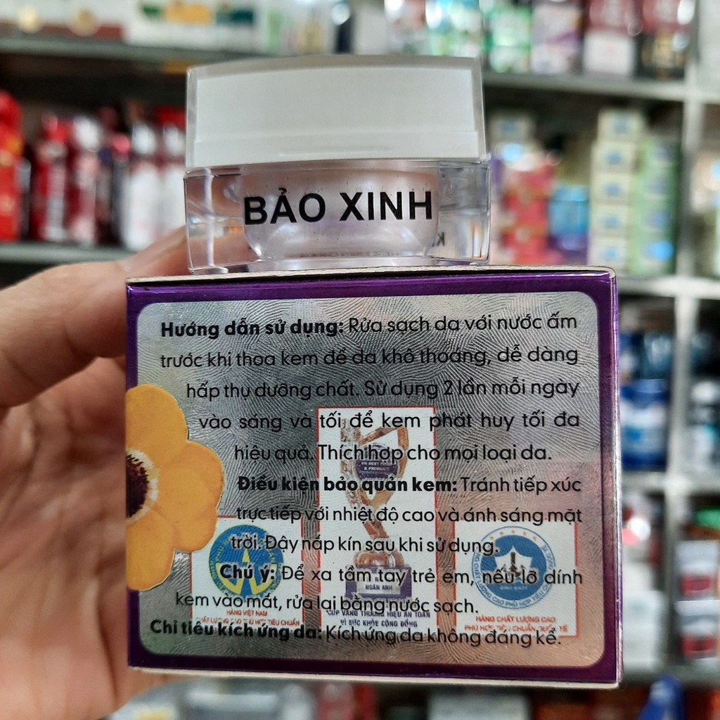 Kem dưỡng trắng da tái tạo 3in1 Bảo Xinh 10g