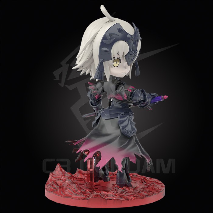 MÔ HÌNH BANDAI PETITRITS FGO 03 AVENGER/JEANNE D'ARC FATE GRAND ORDER