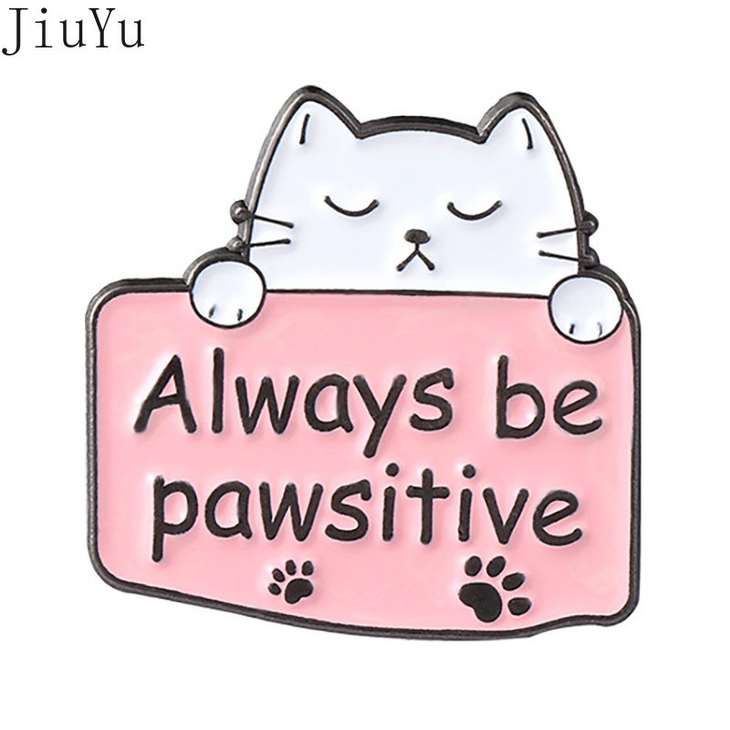 Ghim Cài Áo Hình Dấu Chân Mèo Hành Tinh Mặt Trăng Dễ Thương