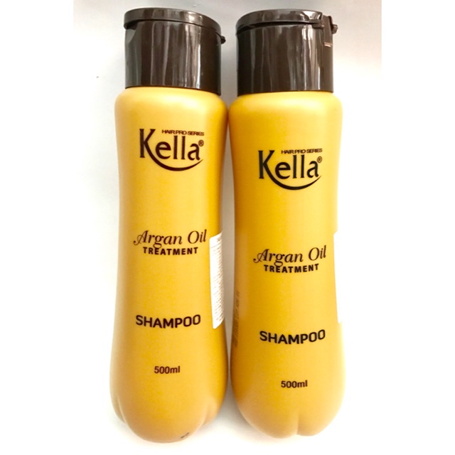 Dầu gội phục hồi Kella Argan oil vàng 500ml  FREESHIP phục hồi tóc nát ,tái tạo biểu bì tóc,giúp tóc chắc khỏe óng ả