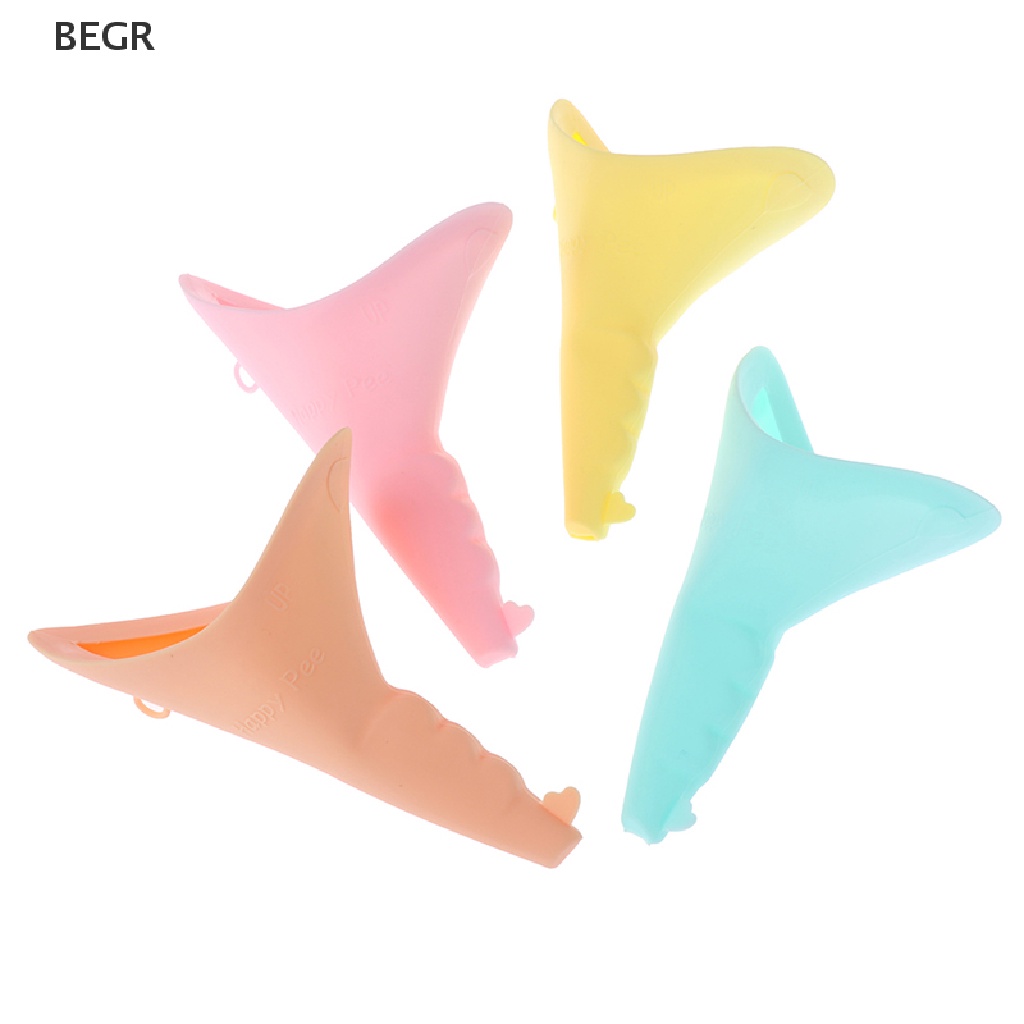 Dụng Cụ Đi Tiểu Bằng Silicone Có Phễu Cho Nữ