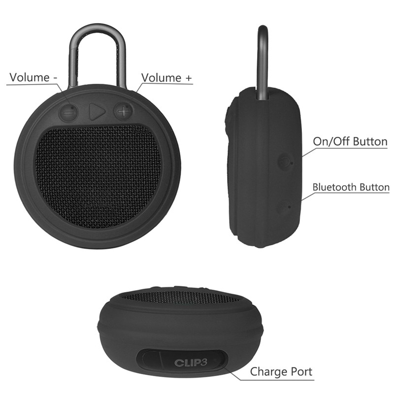 Túi Đựng Loa Bluetooth Jbl Clip 3 (Đen) Qqvn