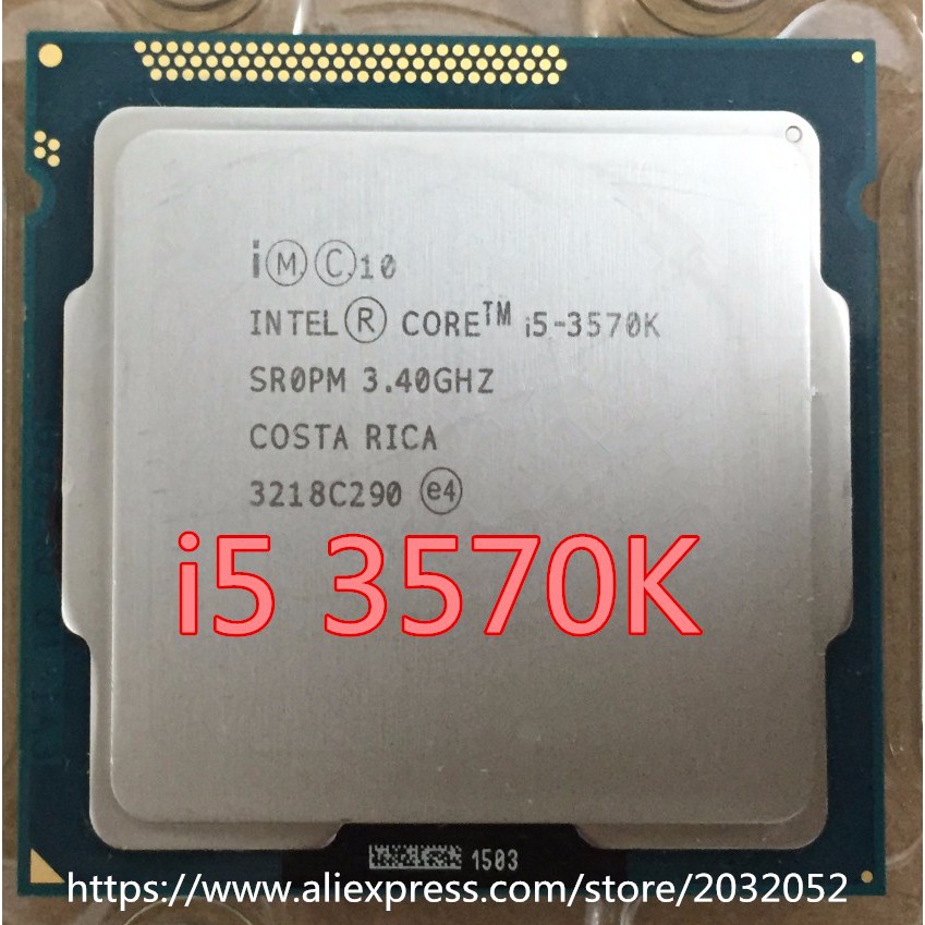 Bộ vi xử lý - CPU Intel I5 3570K Socket 1155 (3.8GHz/4 nhân 4 luồng/Cache 6M)