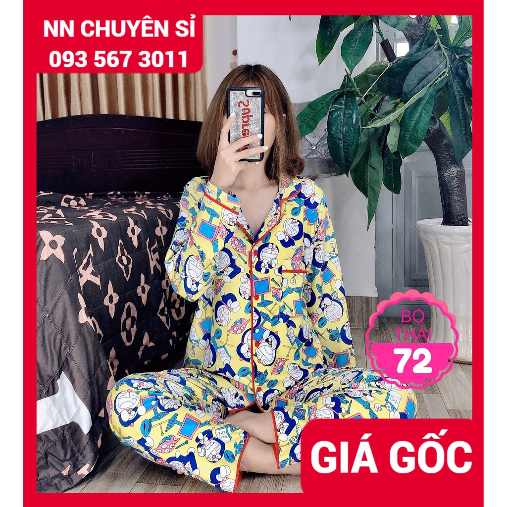 HÀNG ĐẸP⚡ VẢI MỀM ⚡ ẢNH THẬT⚡ ĐỒ BỘ PIJAMA KATE THÁI CHẤT ĐẸP ⚡ ĐỒ BỘ MẶC NHÀ ⚡ ĐỒ BỘ NGỦ ⚡ ĐỒ BỘ KATE DBT73