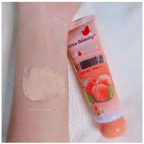 Kem nền BB Matte Kiss Beauty che khuyết điểm và kiềm dầu SPF 45/PA+++