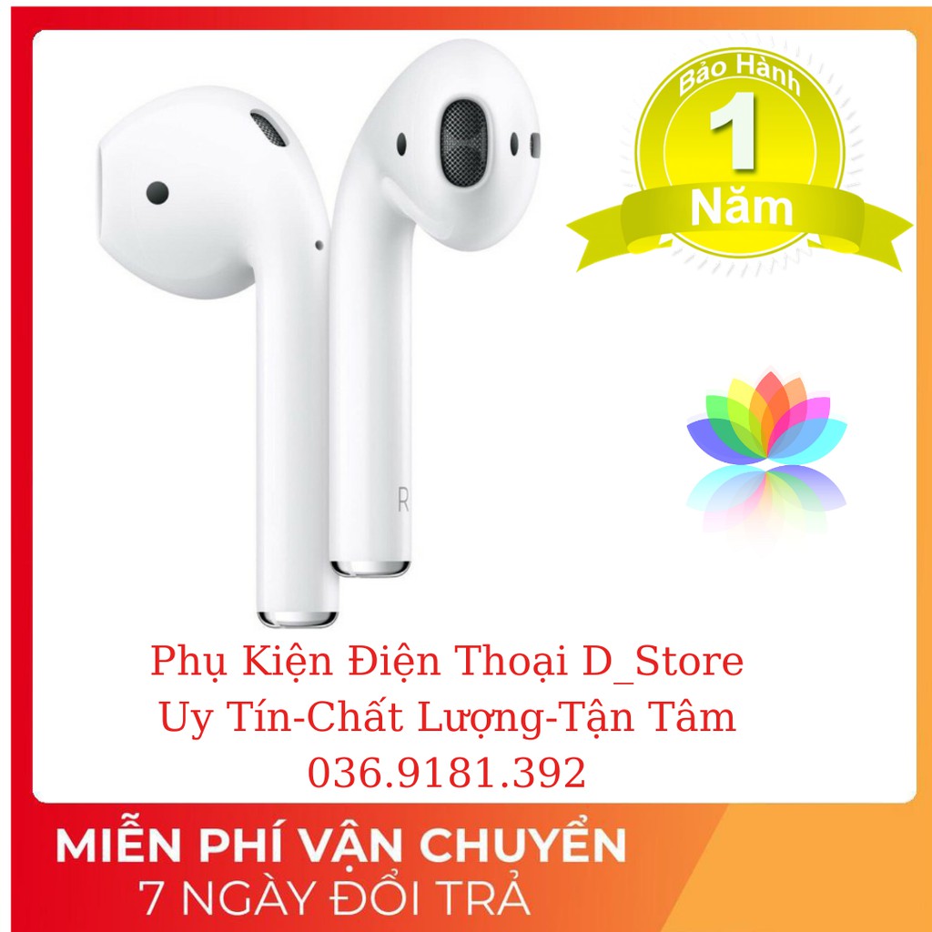 [AIRPODS 2] Tai nghe AirPods 2_Tai nghe Bluetooth_Tự Động Kết Nối - Định Vị Đổi Tên - Bảo hành 6 tháng | BigBuy360 - bigbuy360.vn